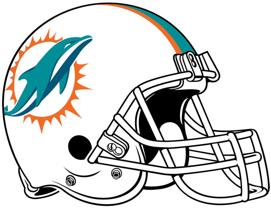 Miami Dolphins 2018-Pres Helmet Logo DIY iron on transfer (heat transfer)